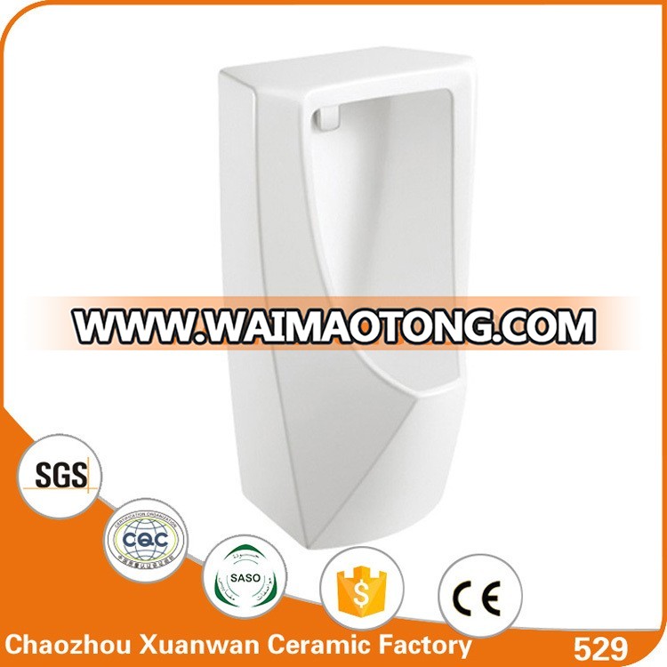 Chaozhou ceramic wall mount plastic urinal sensor price XW529